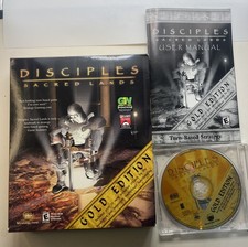 Disciples: Sacred Lands Gold Edition PC 2001 SEALED  Gold Edition picture