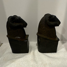 Amun The Ram God of Egypt Pair of Bookends 1990s picture