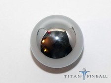 One (1) - 1 1/16 inch Ultra Shiny Chrome Steel Replacement Pinball. picture