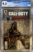 Call of Duty: Zombies #4 CGC 9.2 White Pages Dark Horse Comics 2017 Universal picture