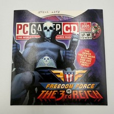 PC Gamer CD May 2005 Disc 7.53 Freedom Force vs The 3rd Reich Demo Vintage picture
