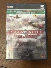 Sudden Strike 3: Arms for Victory (PC, 2008) CIB with Manual and Disc AB1 picture