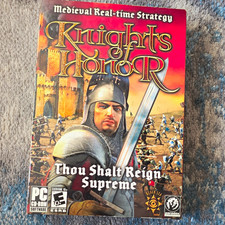 Paradox Knights of Honor: Thou Shalt Reign Supreme PC CD-ROM Big Box w/Manual picture
