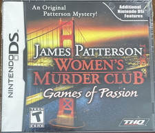 James Patterson: Women's Murder Club - Games of Passion Nintendo DS, 2009 Sealed picture