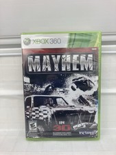 Mayhem 3D (Xbox 360) Brand New Sealed US Version Clean Authentic picture