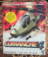 Comanche 4 (2001) PC Big Box New Factory Sealed US Retail Store Edition - Rare picture