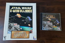 Star Wars X-Wing Alliance (1999) LucasArts Archive Series Big Box PC CD-ROM CIB picture