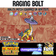 ⚡ Raging Bolt⚡ BATTLE READY OR UNTOUCHED ⚡ Pokémon Scarlet and Violet picture
