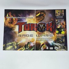 Turok Rage Wars Nintendo 64 N64 GameBoy Color Combat Print Ad/Poster Promo Art picture