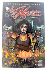 Coffin LA MUERTA (2016) DESCENT #1 Key 1st APP NM- (9.2) Ships FREE picture