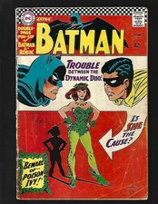 Batman #181 GVG Infantino 1st Poison Ivy Dragon Fly Tiger Moth Robin Comm Gordon picture