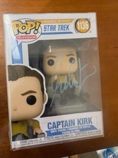 Captain Kirk Funko 1136 Signed by William Shatner  picture