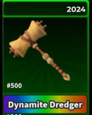 Roblox Survive the Killer (STK) Dynamite Dredger — Rare Virtual In Game Knife picture