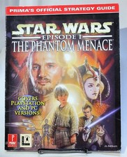 Star Wars The Phantom Menace Strategy Guide Hint Book Prima Lucasarts picture