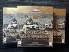 Panzer Commander Windows 95 PC Video Game WWII Tank Simulator x3 NEW SSI picture