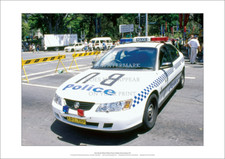 Holden Commodore VY A3 Art Print β NSW Police Car β 42 x 29 cm Poster picture