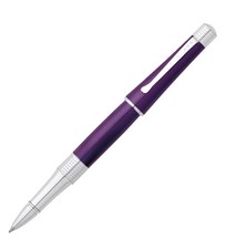 VERY RARE CROSS DEEP PURPLE ROLLERBALL PEN $130 CHRISTMAS NEW LADIES GIFT picture