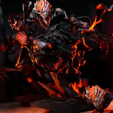 Bleach Kurosaki Ichigo Figure Hollow Mask 22cm PVC Statue GK Action Model Toy picture