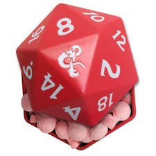 Boston America Candy Tin -Dungeons & Dragons D20 Dice (Sour Cherry Candy Potions picture