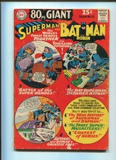 DC Comics - Eighty Page Giant #15 - Batman & Superman - Oct 1965 - GD+/VG- picture