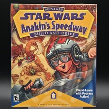 Star Wars: Anakin's Speedway - Build and Drive, 1999, Big Box, New & Sealed picture