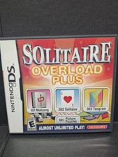 Solitaire Overload Plus Nintendo DS CIB Complete Tested picture