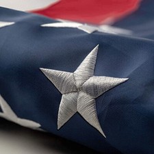 US USA American Flag 3x5 Luxury Made Embroidered United States Flag Outdoor picture
