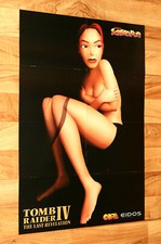 Tomb Raider IV 4 The Last Revelation / South Park PS1 Dreamcast Vintage Poster. picture