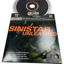 PC Gamer Sinistar Unleashed Demo Disc August 1999 Used picture