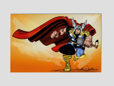 Thor Asgardian God of Thunder Premium Giclee Print Poster 11x17 Marvel Wall Art picture