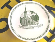 Vintage St. John's Lutheran Church Defiance Ohio Collector Plate picture
