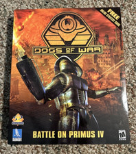 Dogs of War Battle On Primus IV PC CD-ROM GAME Big Box computer New Sealed picture