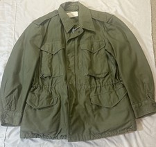 Vtg 1950s US Army M1951 Field Jacket Cohen-Fein Co Small Short OG 107 Talon picture