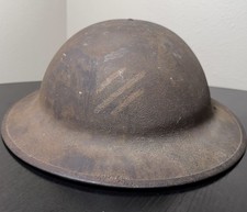 M1917 World War I Doughboy Helmet, US Army 3rd Infantry Div, original decal picture