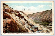 Yellowstone Park Wyoming Jupiter Terrace 1924 Haynes picture