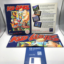 Kid Gloves Atari ST Millenium Logotron Complete PAL with Poster (Writing) picture