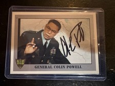 General Colin Powell Signed Card - Colin Powell Autograph picture