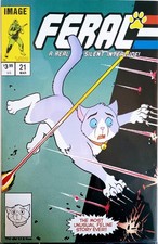 Feral #21 1:25 Homage Incentive Variant 2026 NM Image Comics Silent Issue picture
