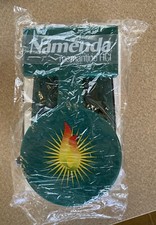 VTG Namenda Pharmacy Advertising Drug Rep Green Two Hole Top Punch Office NOS picture
