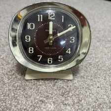 Vintage Wind Up Westclox MCM Baby Ben Alarm Clock Glows In The Dark WORKS picture