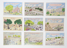 Morris Raphael Civil War Postcards Set of 9 - Louisiana Bayou Country picture