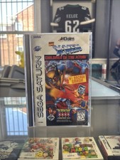 X-Men: Children of the Atom (Sega Saturn) CIB COMPLETE IN BOX REGISTRATION CARD  picture
