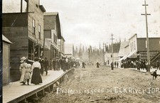 Business Is Good c.1912 Elk River ID Idaho RPPC Photo Postcard COPY picture