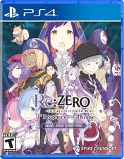 Re:ZERO - The Prophecy of the Throne Day One Ed - Sony Playstation 4 - Brand New picture