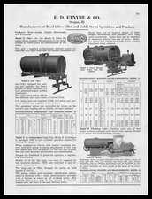 1926 E. D. Etnyre & Co. Oregon Illinois Road Oilers Sprinklers Flushers Print Ad picture