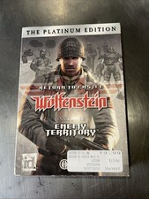 Return to Castle Wolfenstein Platinum Edition + Enemy Territory PC 2003 SEALED picture