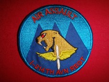 US 1st Battalion 214th AVIATION Regiment AIR ASSAULT Patch picture