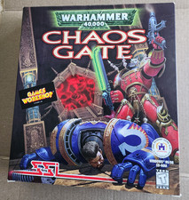 Warhammer 40,000 Chaos Gate (1998) PC Big Box New Factory Sealed US Retail Box picture