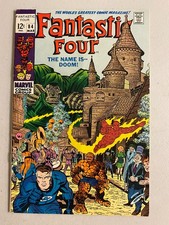 Fantastic Four #84 Marvel 1st Series (5.0 VG/FN) Dr. Doom appearance (1969) picture