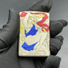 Aphrodite Love Goddes Zippo Armor Engraved 3D Relief Lighter picture